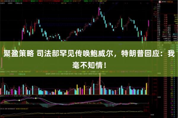 聚盈策略 司法部罕见传唤鲍威尔，特朗普回应：我毫不知情！
